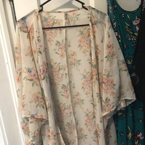 Floral kimono